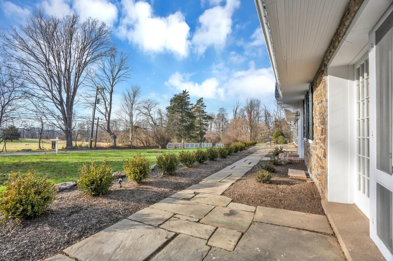 Chimney Hill Estate Inn Lambertville Exterior foto